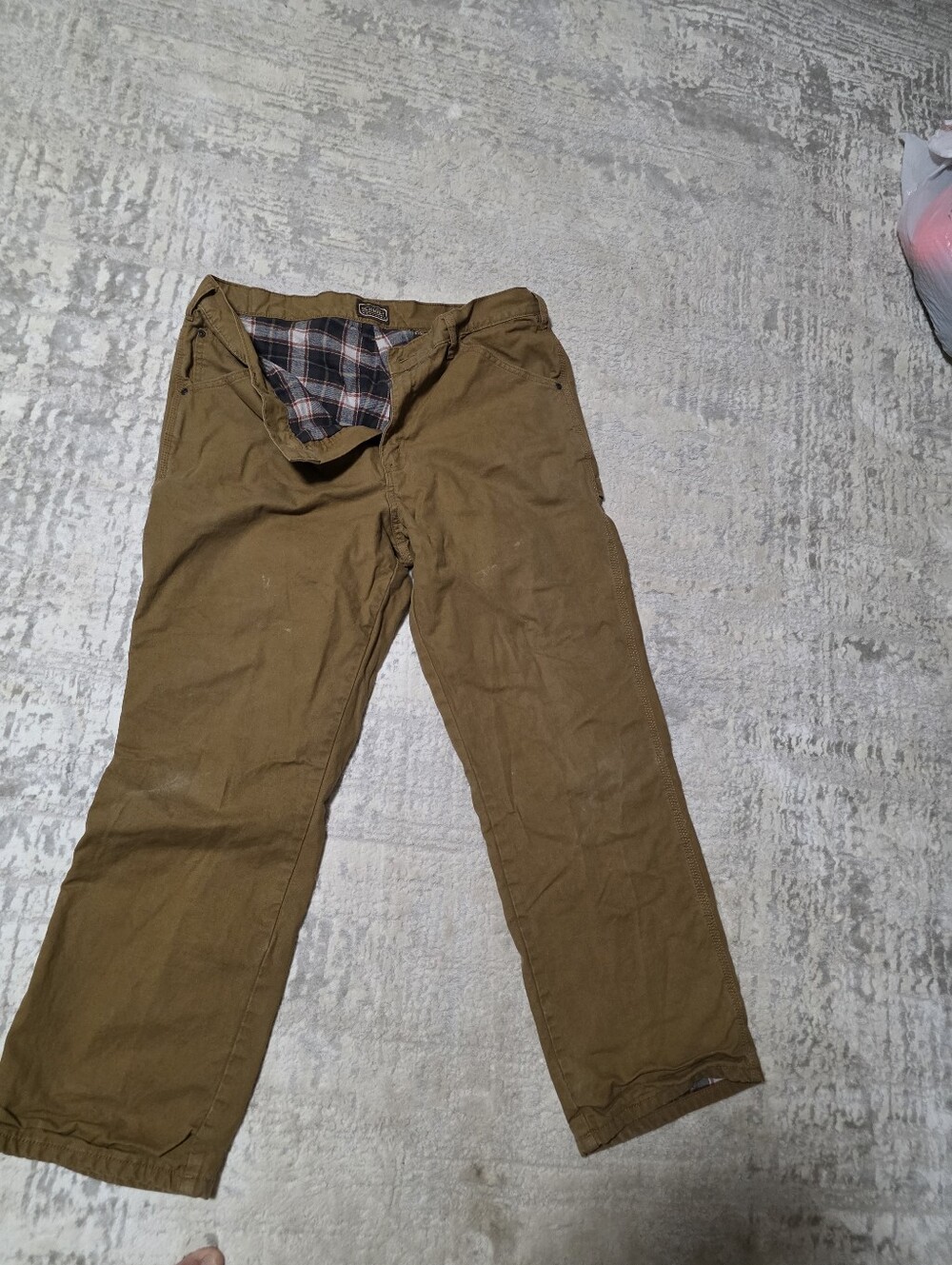 Men's Cargo Pants in Khaki Brown - Durable Everyday Utility Ce Scmidt Workwear
